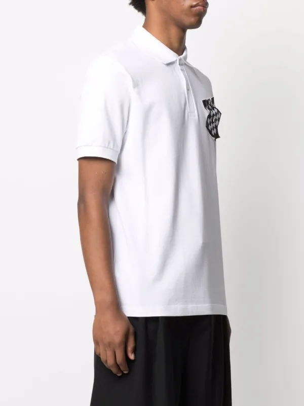 Fred Perry patch detail logo polo shirt 