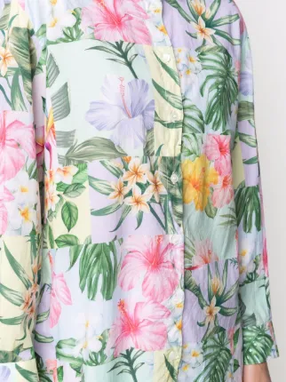 floral-print cotton shirt展示图