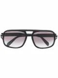 TOM FORD Eyewear Falconer pilot sunglasses - Black