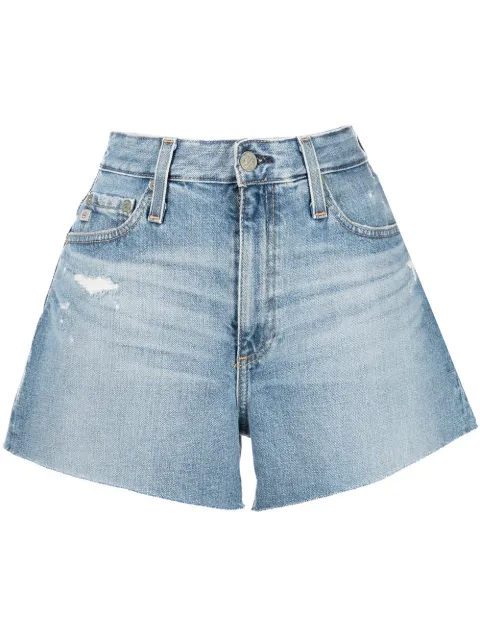 AG Jeans Alexis high-rise denim shorts 