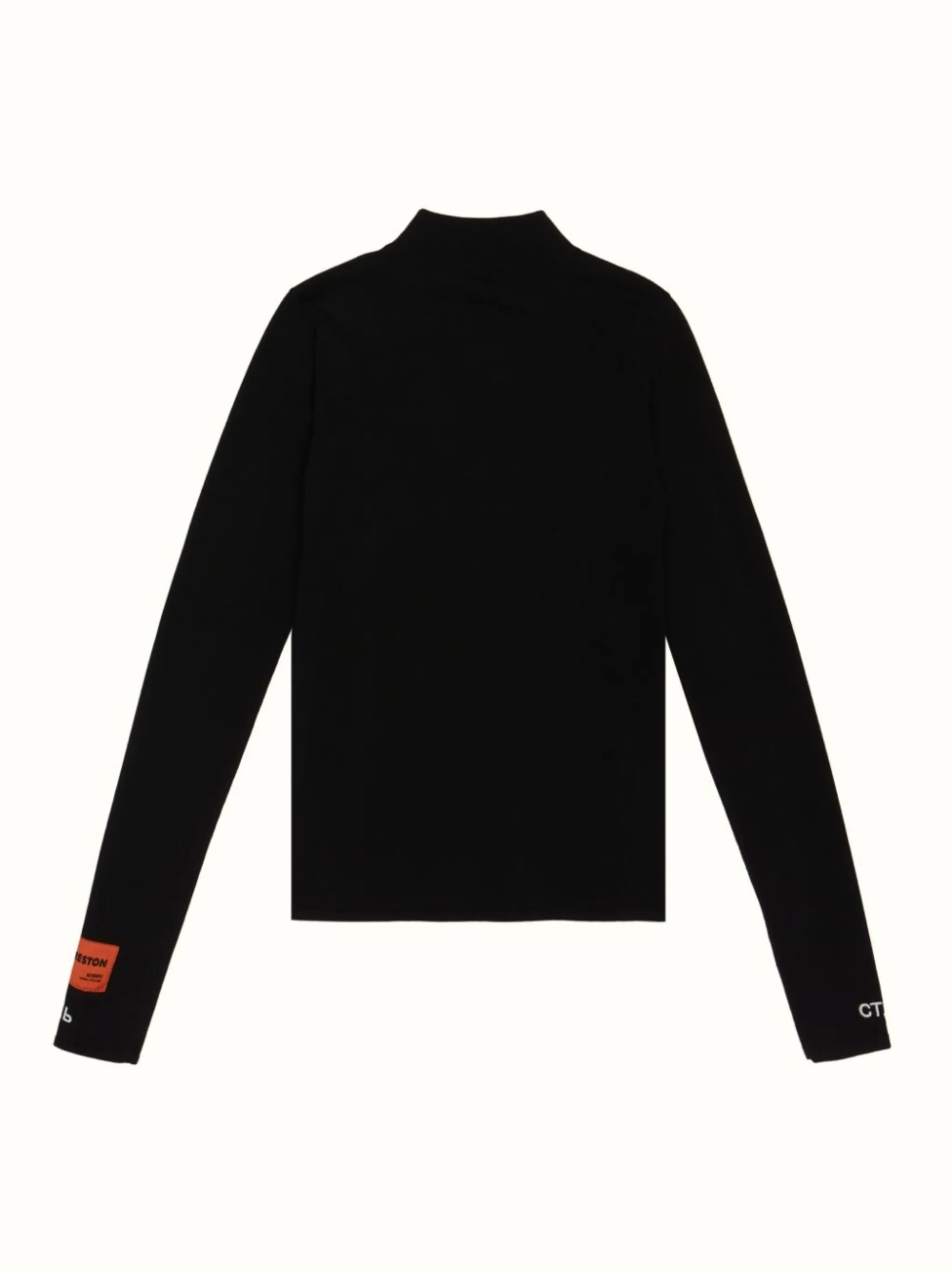 high-neck long-sleeve T-shirt | HERON PRESTON® Official Site