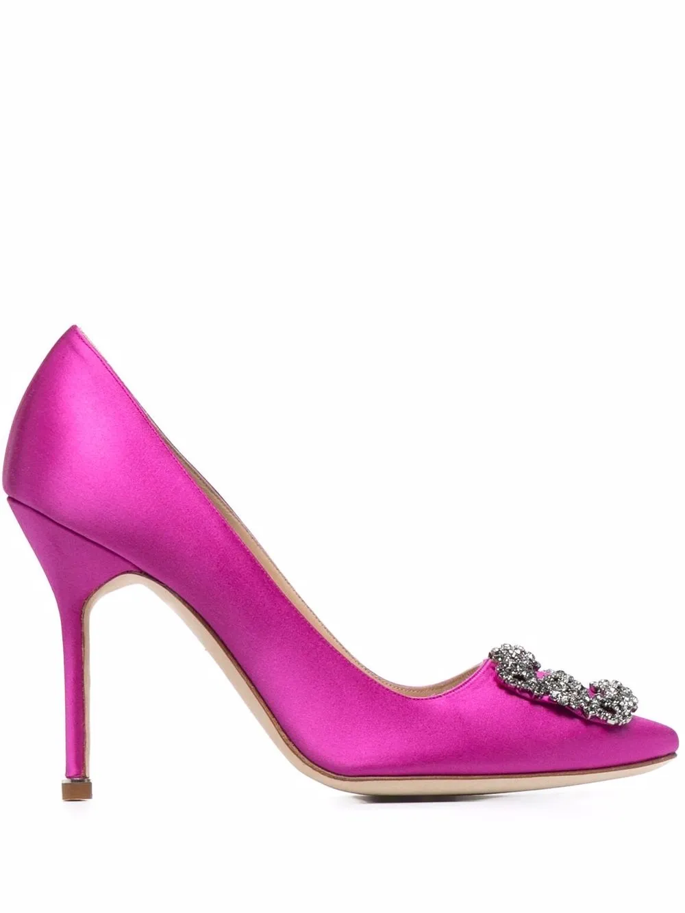 

Manolo Blahnik zapatillas Hangisi - Morado