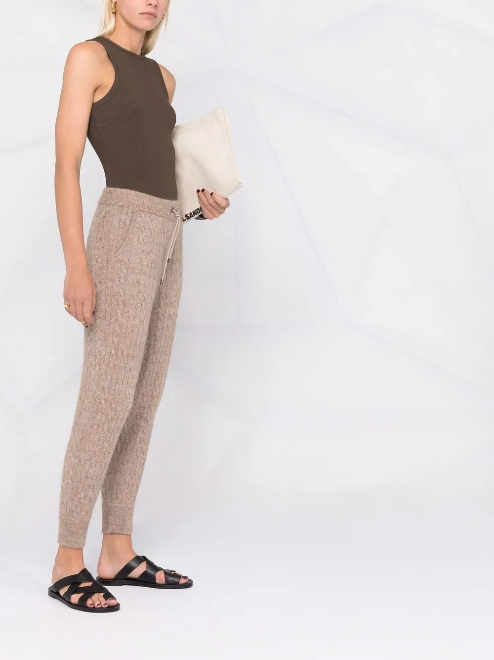 фото Brunello cucinelli спортивные брюки в рубчик