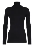 Brunello Cucinelli roll-neck cashmere-blend jumper - Black