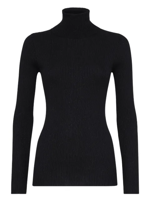 Brunello Cucinelli roll-neck cashmere-blend jumper