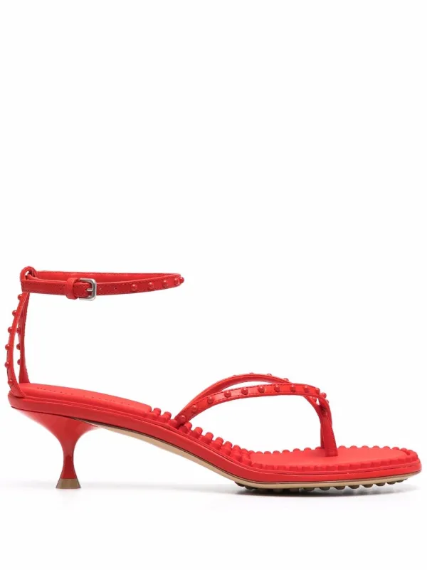 bottega veneta red sandals