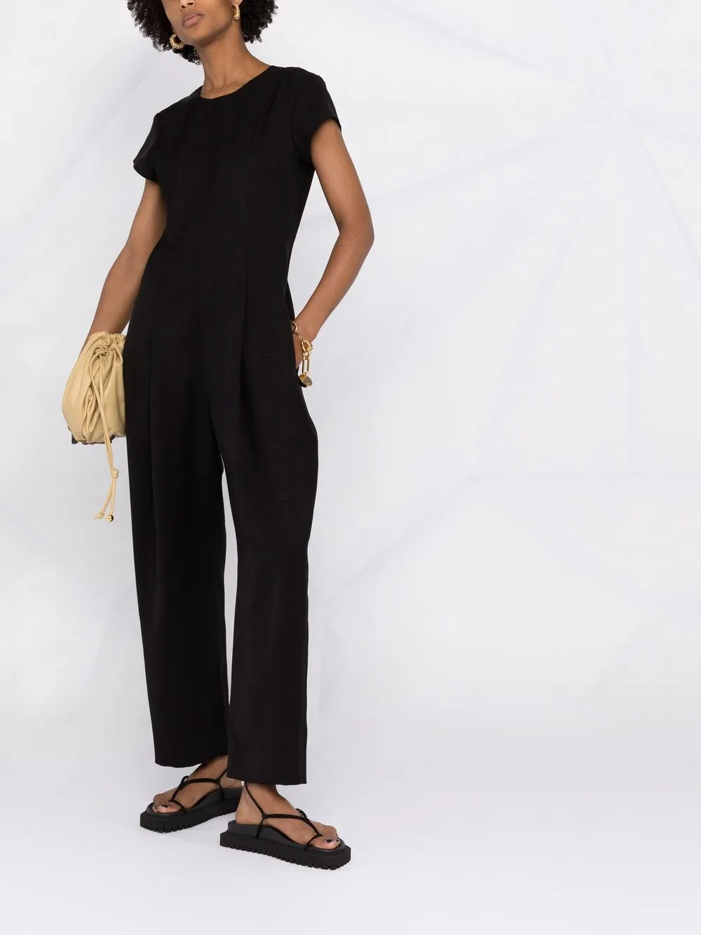 Image 2 of Totême check pattern jumpsuit