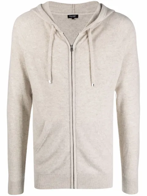 Ron Dorff Zipped Cashmere Hoodie - Farfetch