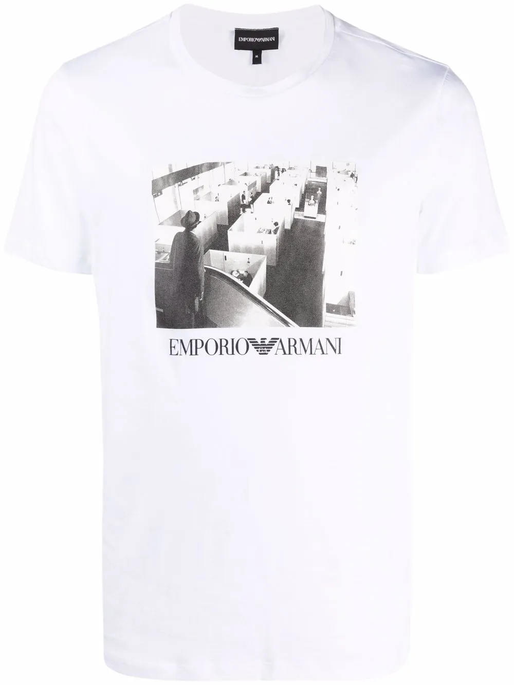 фото Emporio armani футболка с фотопринтом