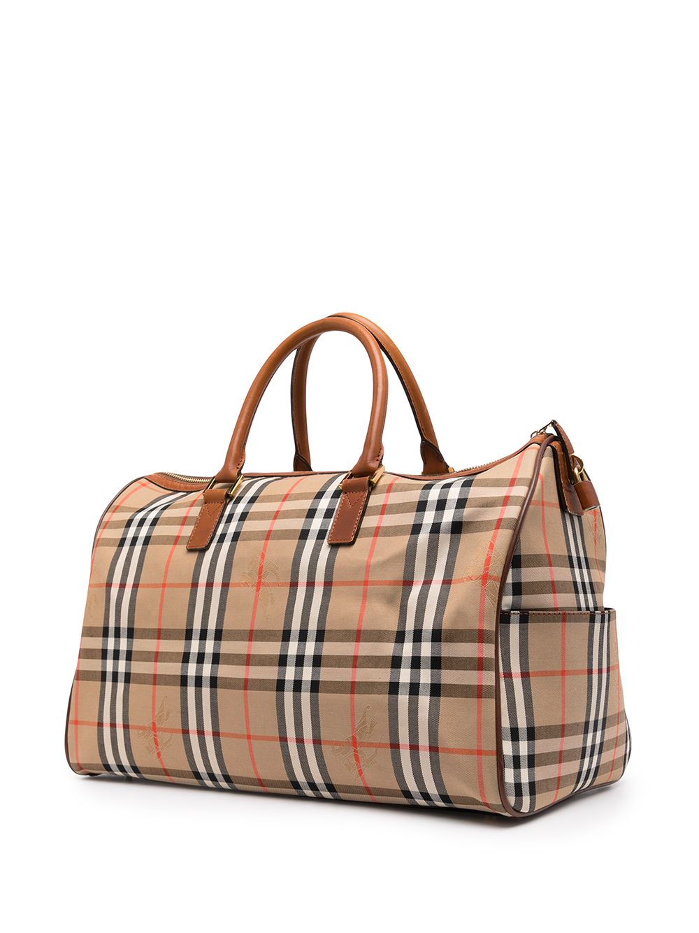 фото Burberry pre-owned сумка-тоут boston в клетку house check