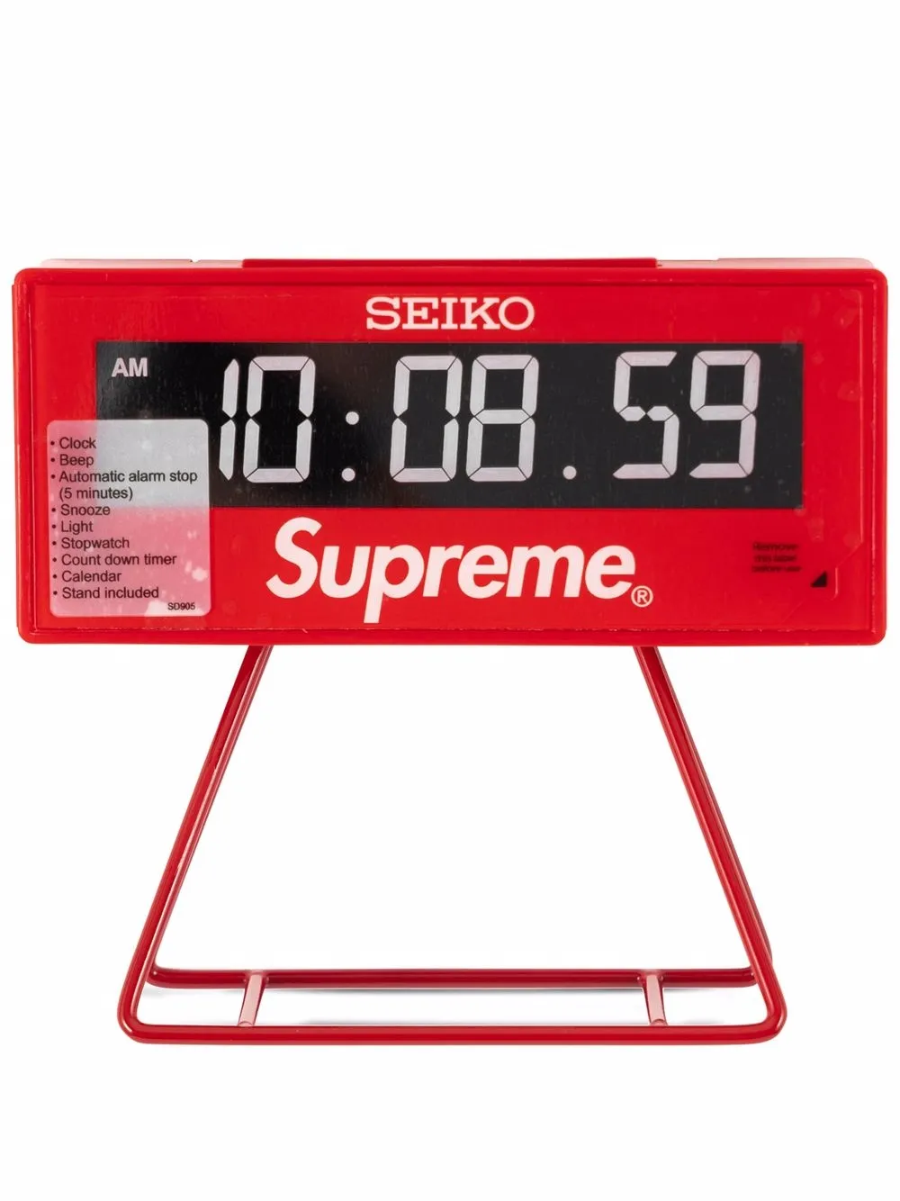 Supreme × Seiko Alarm Clock-