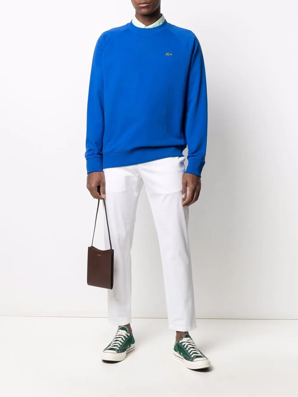 фото Lacoste толстовка с нашивкой-логотипом