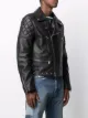 LANVIN x Gallery Dept. logo-patch biker jacket
