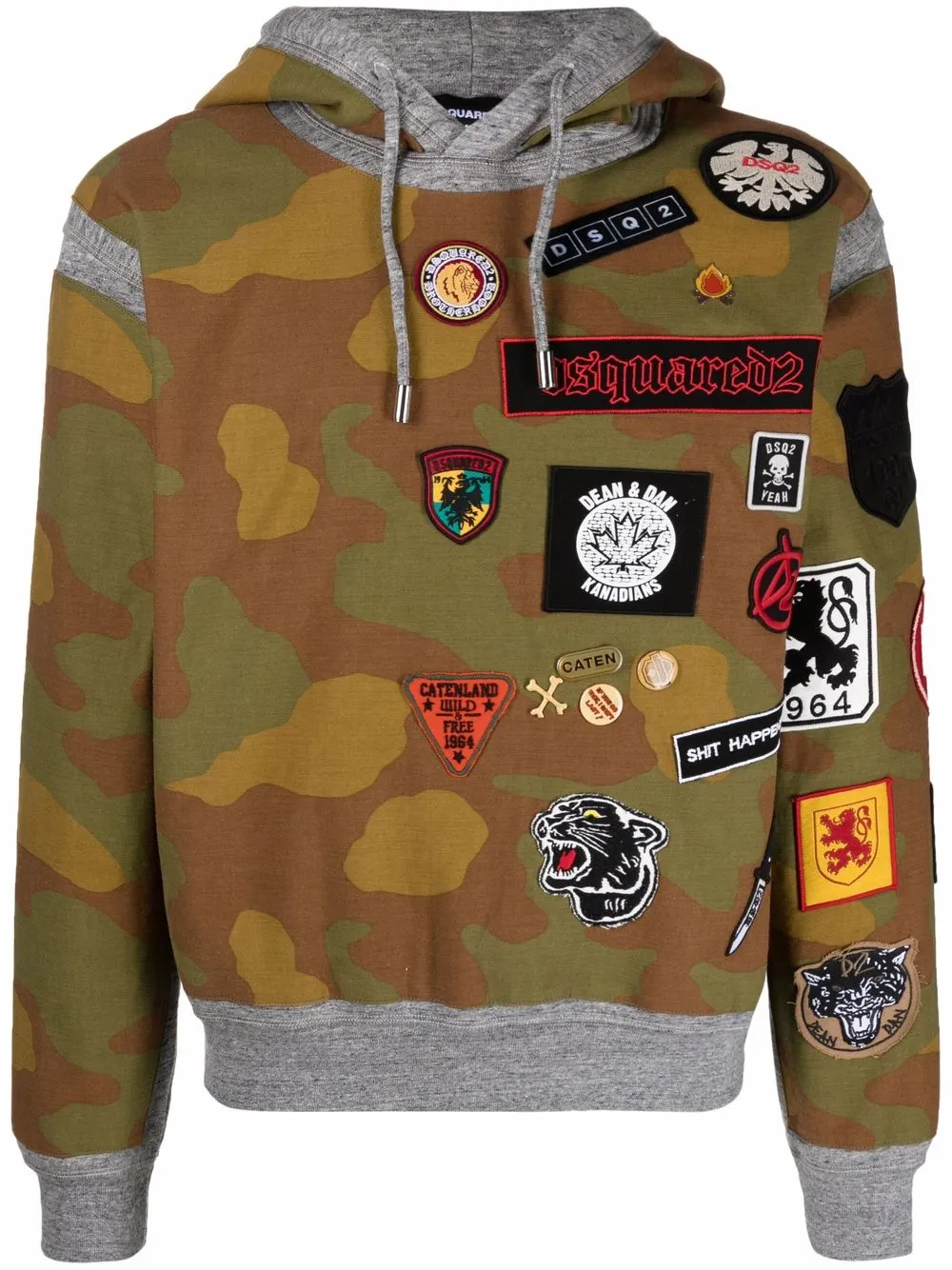 Dsquared patch sweatshirt sale