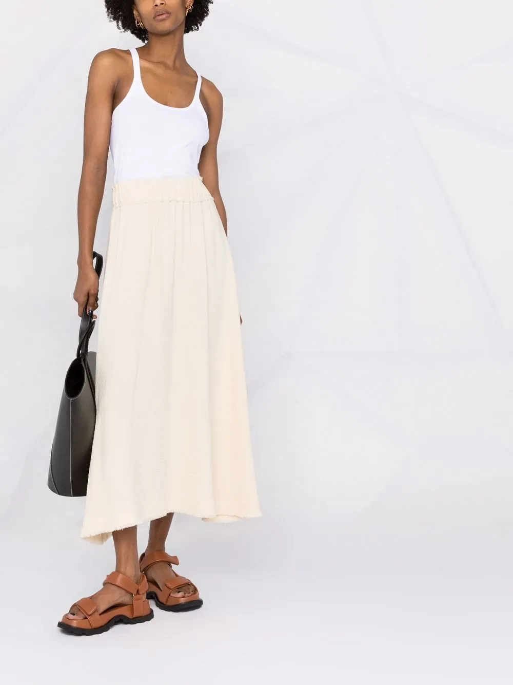 Image 2 of Totême high-waisted pleated skirt