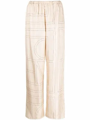 Farfetch TOTEME Pantalones Ajustados - Farfetch