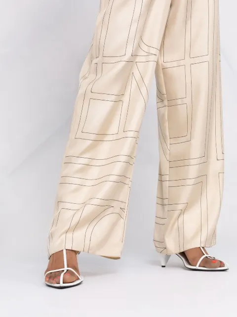 TotÃªme Monogram Silk Pyjama Trousers - Farfetch
