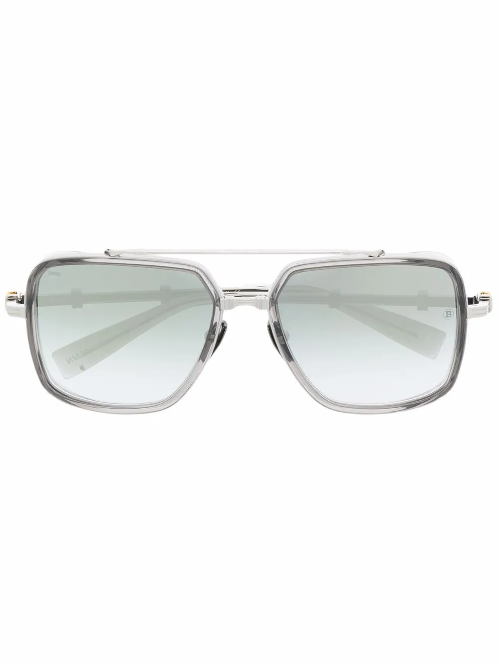 фото Balmain eyewear солнцезащитные очки officier в квадратной оправе