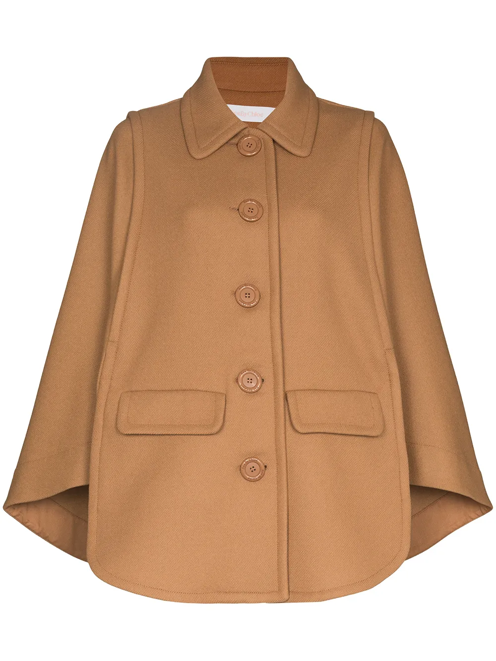 See by Chloé Light City oversized cape