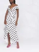 Imagen 2 de Parlor vestido cruzado con estampado de lunares