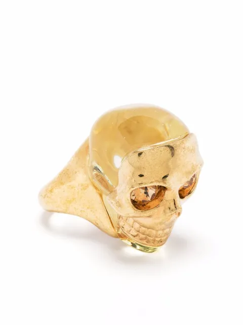Alexander McQueen skull-detail ring