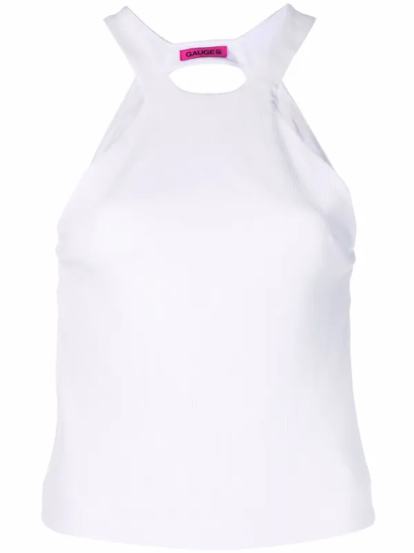 Shop GAUGE81 Roye open-back top with 