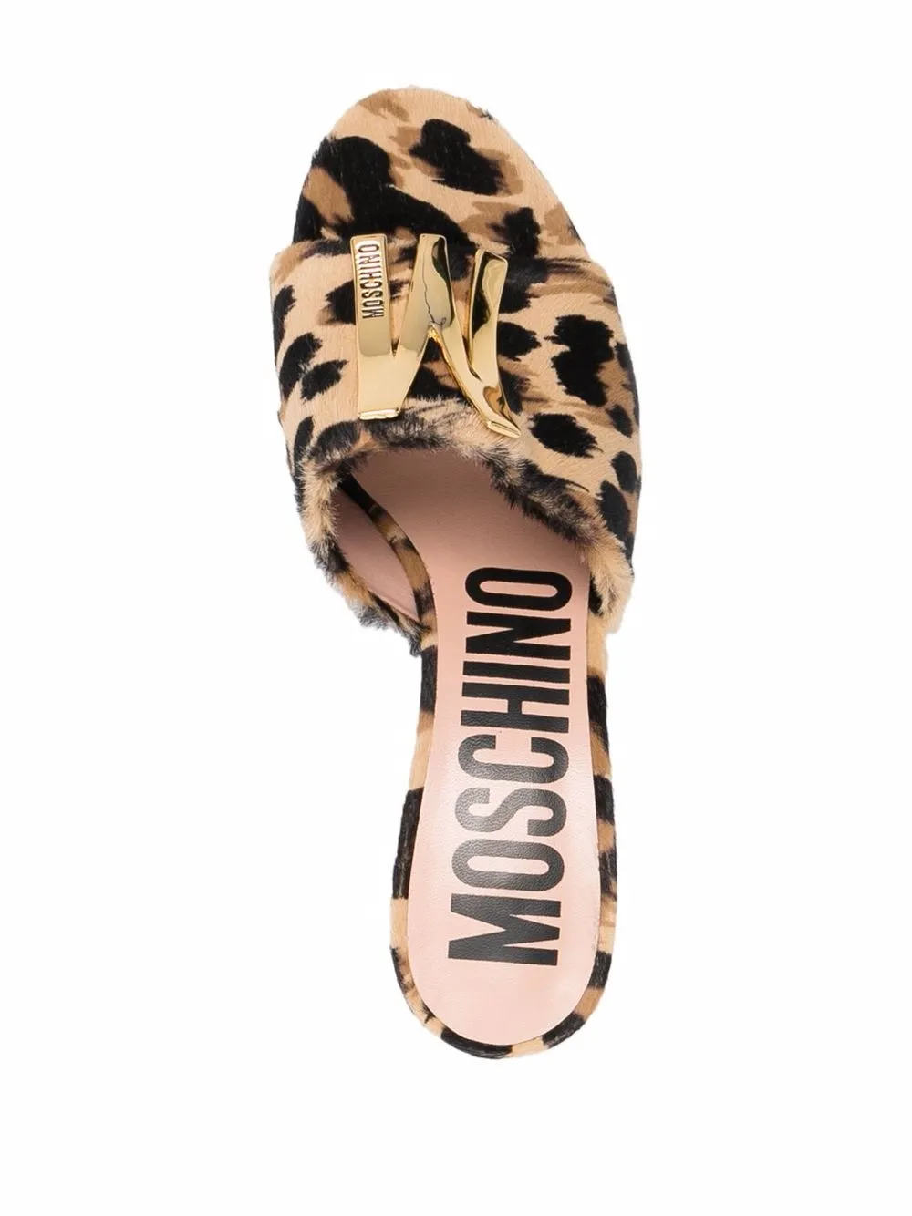 фото Moschino босоножки с логотипом