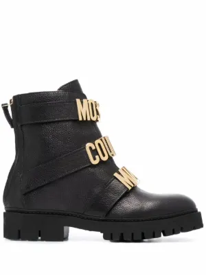 moschino boots women's