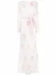 Image 1 of Parlor Jezebel floral bead-embroidered gown