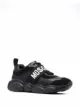 Image 2 of Moschino Symbols logo strap sneakers