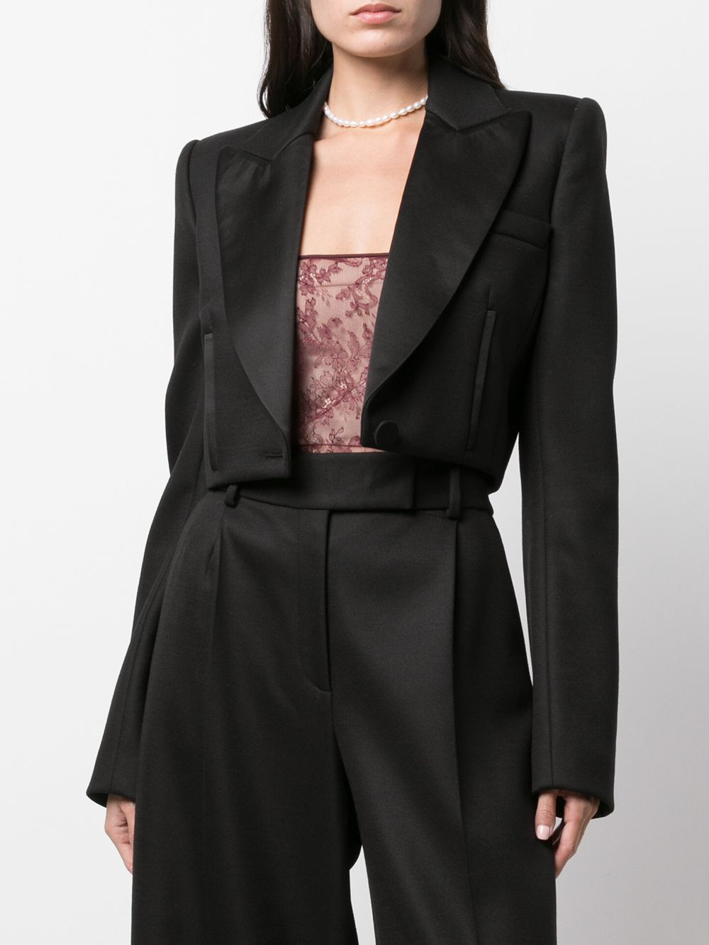 KHAITE Lucille Cropped Blazer - Farfetch