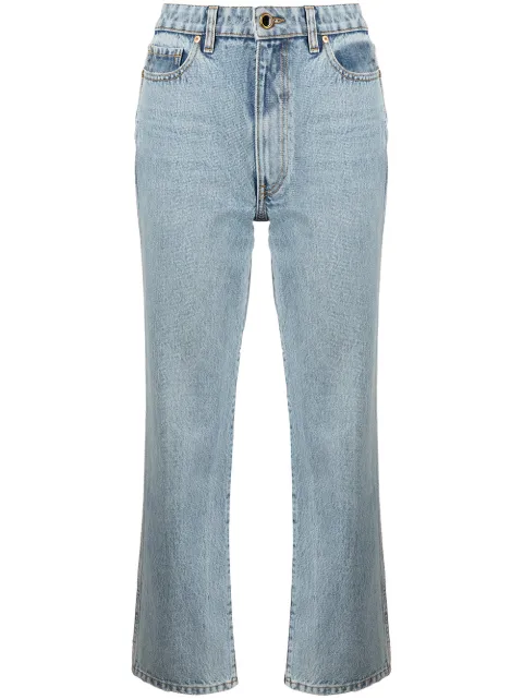 KHAITE Abigail straight-leg jeans