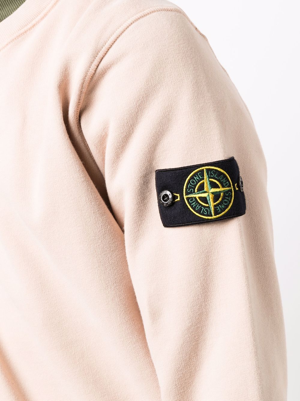 фото Stone island толстовка с нашивкой-логотипом