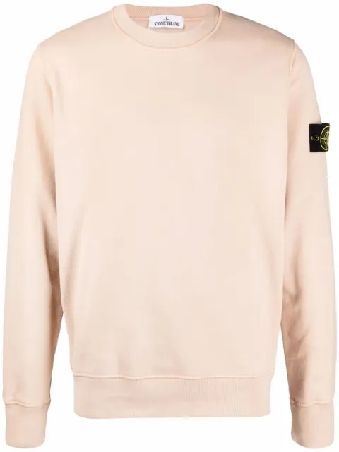 Stone Island толстовка с нашивкой-логотипом