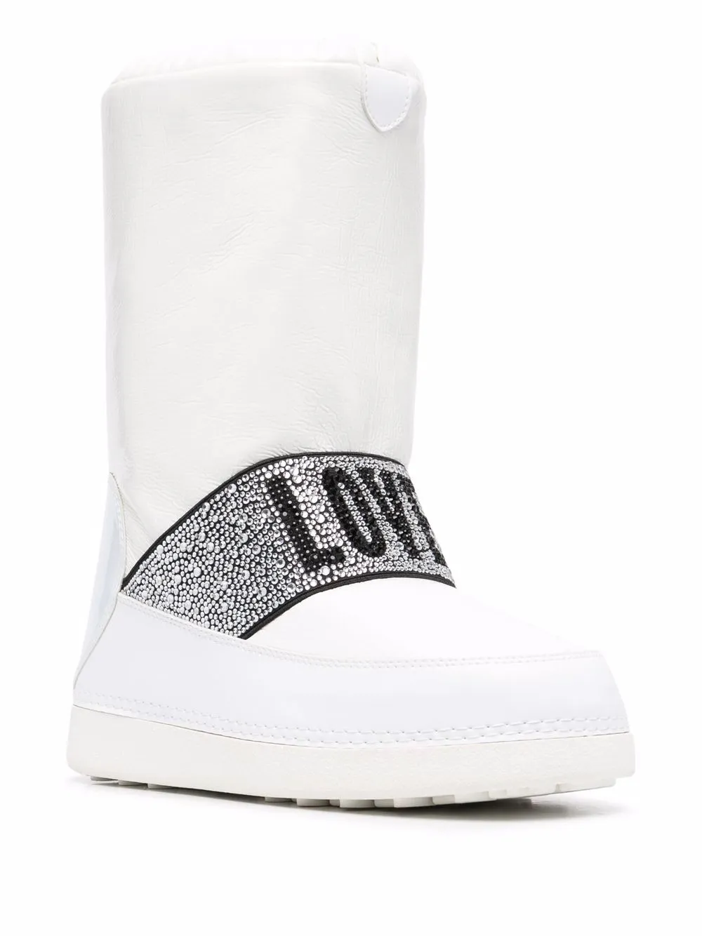 фото Love moschino сапоги с логотипом