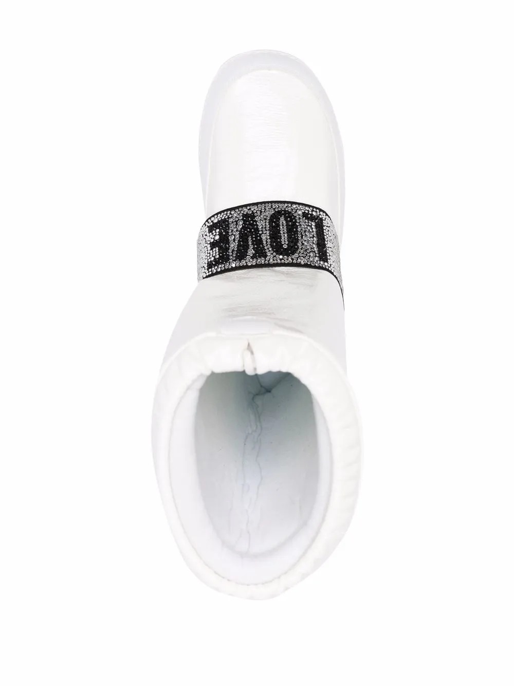 фото Love moschino сапоги с логотипом