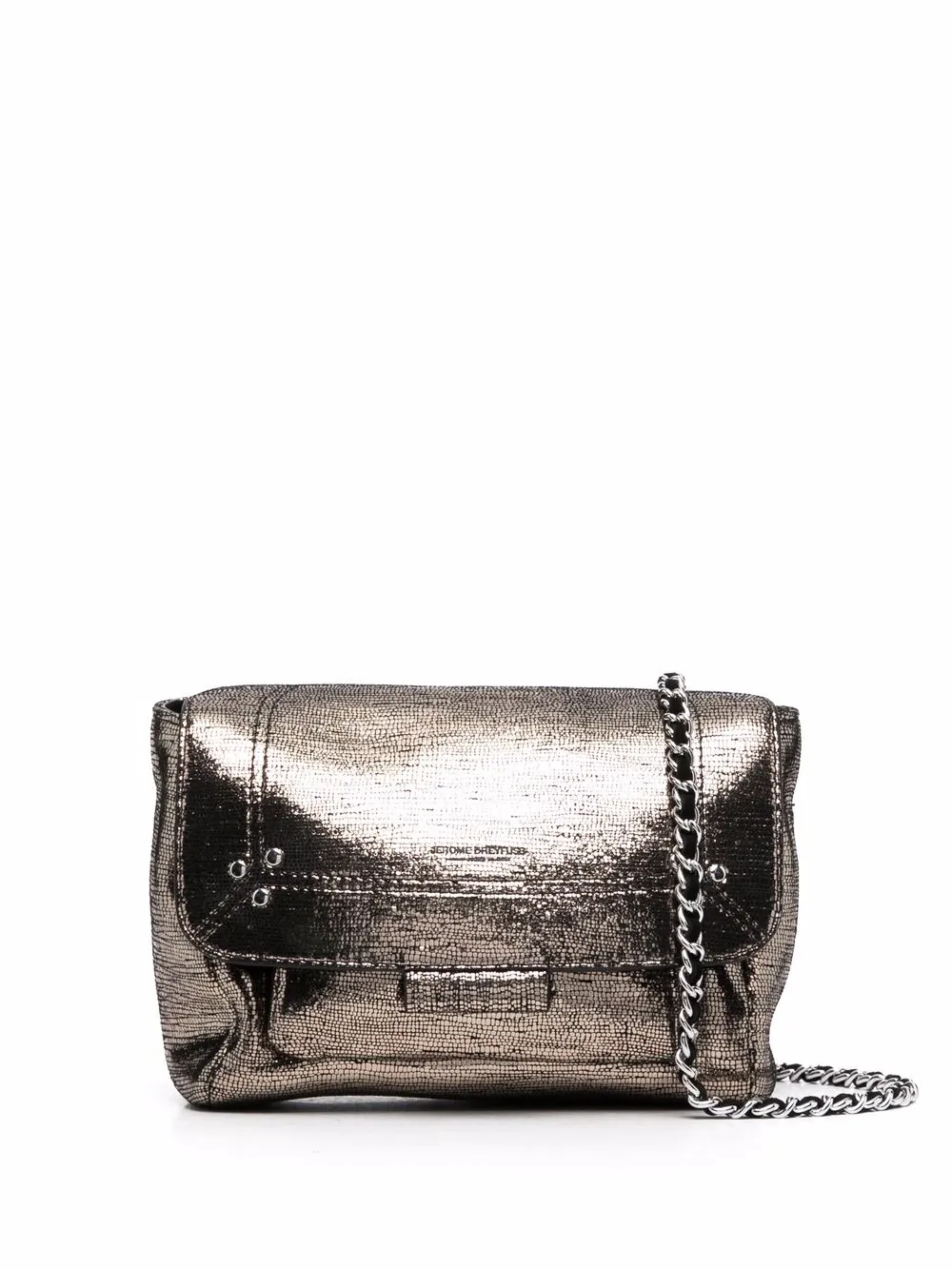 фото Jérôme dreyfuss lulu small leather shoulder bag