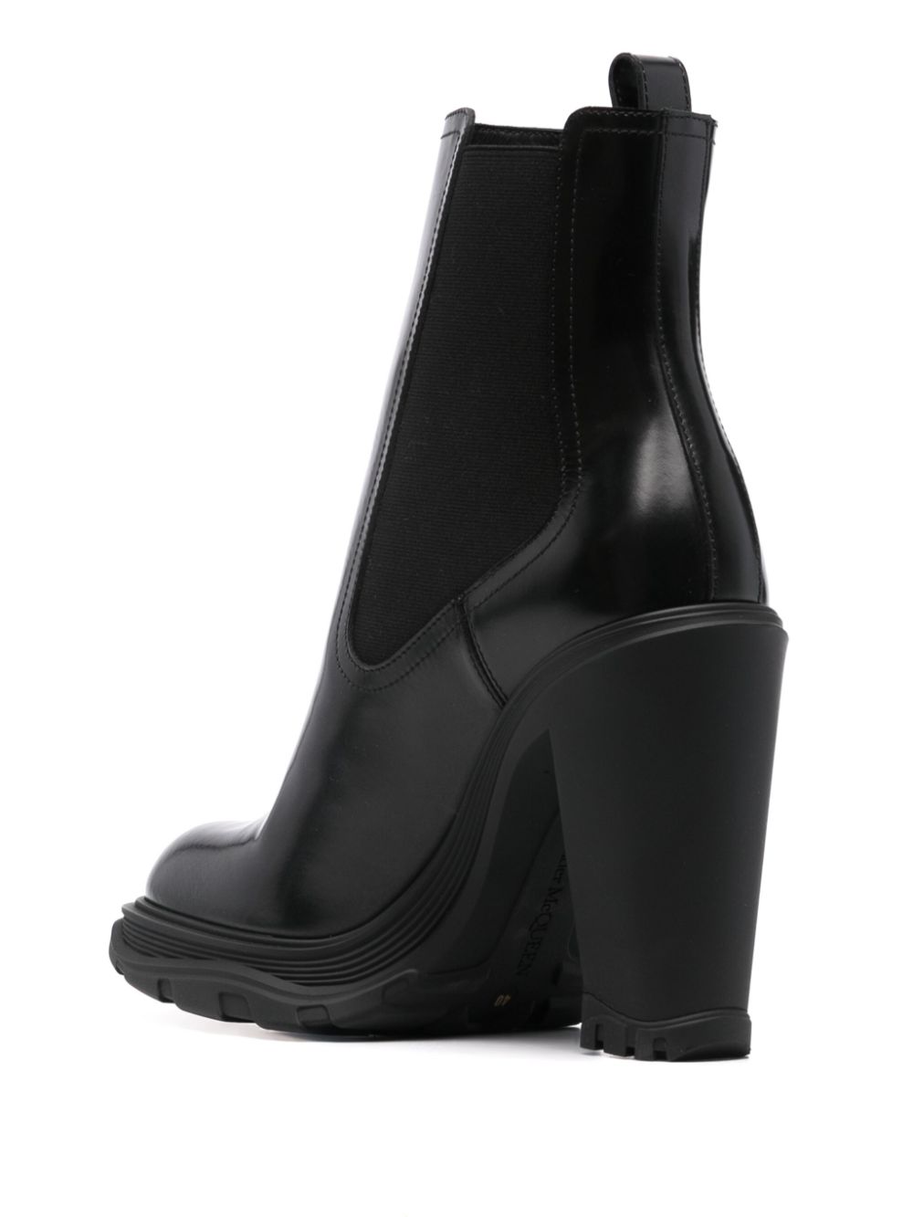 Alexander McQueen leather Chelsea boots Women