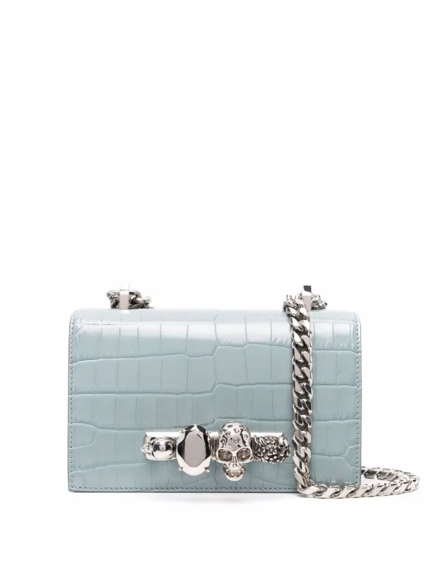 alexander mcqueen jewelled satchel