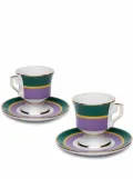 La DoubleJ set of 2 espresso cups - Purple