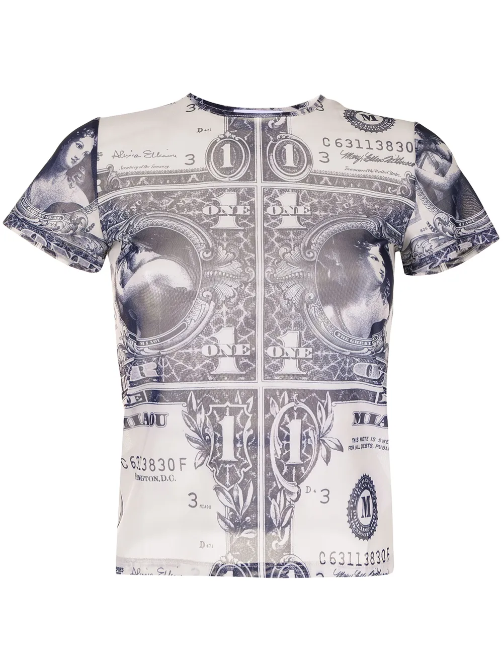 Miaou футболка с короткими рукавами и принтом