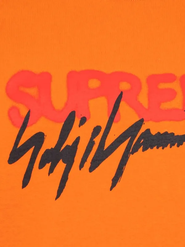 Supreme x Yohji Yamamoto Crewneck Sweatshirt | Orange | FARFETCH 