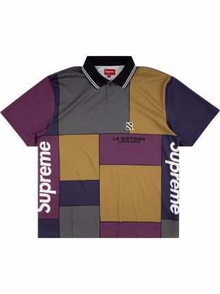 Supreme Colourblock Soccer Polo Shirt - Farfetch