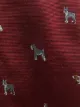 PAUL SMITH embroidered silk tie