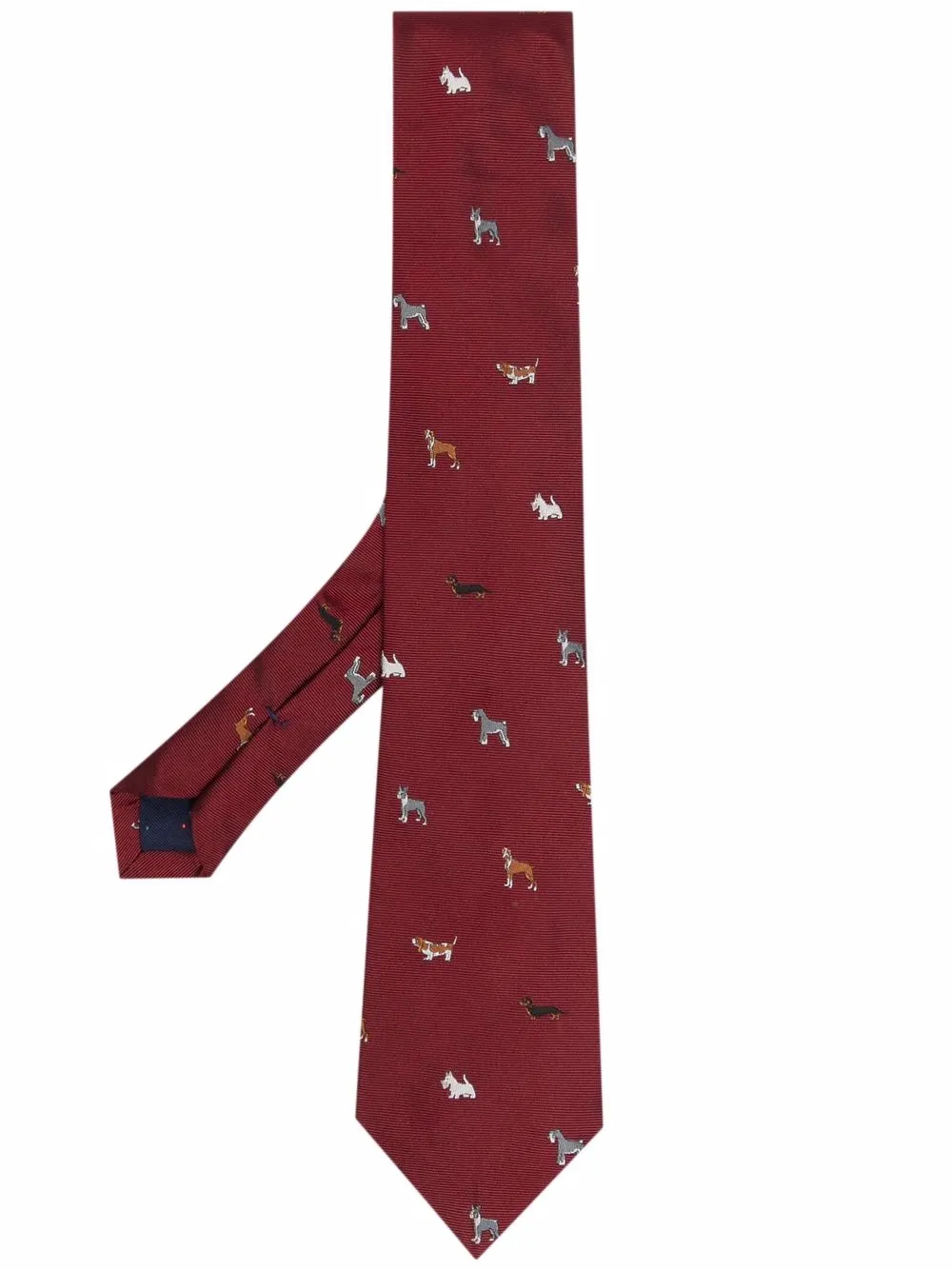Image 1 of PAUL SMITH embroidered silk tie