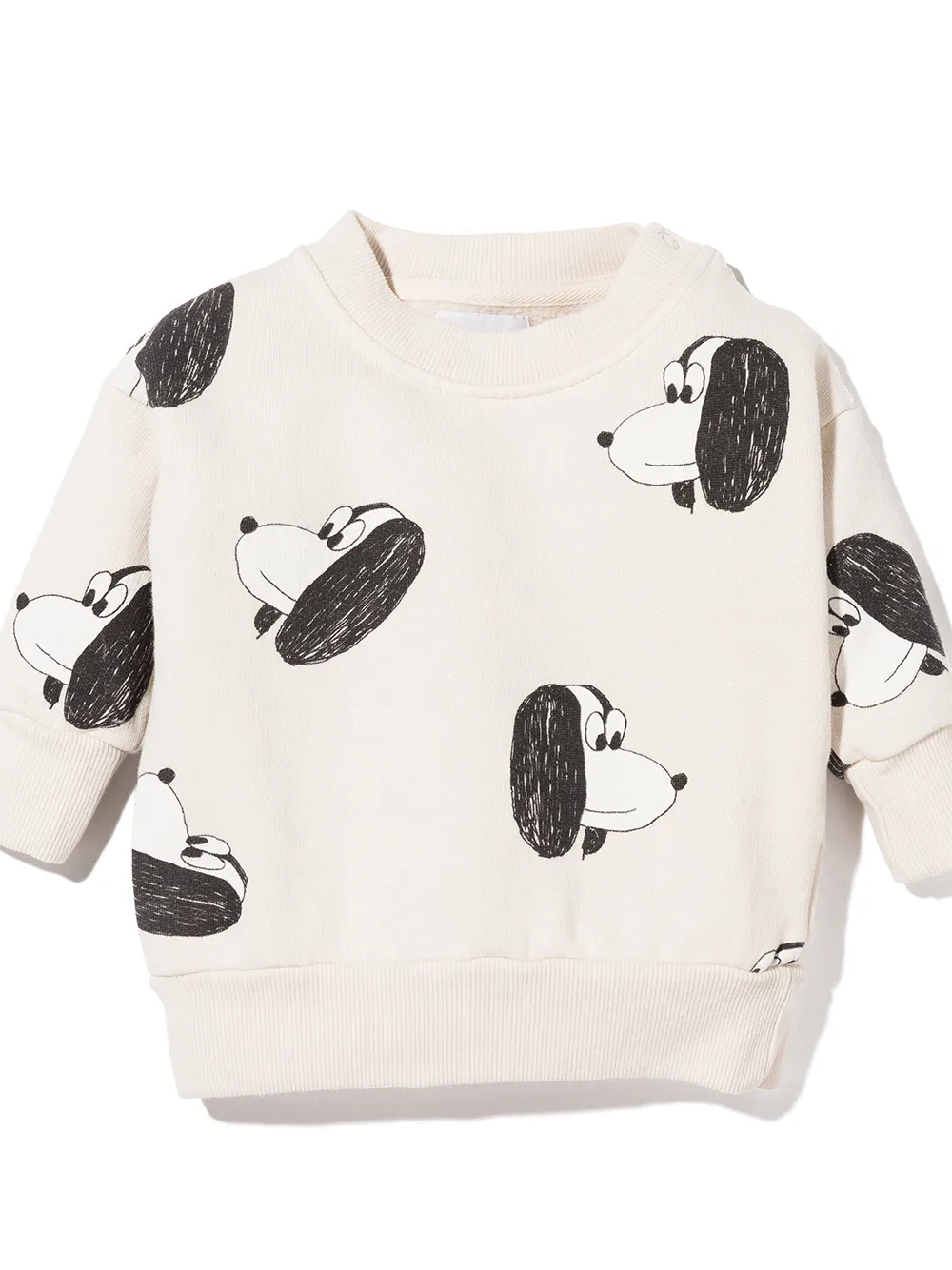 Bobo Choses Sweater met logoprint Beige