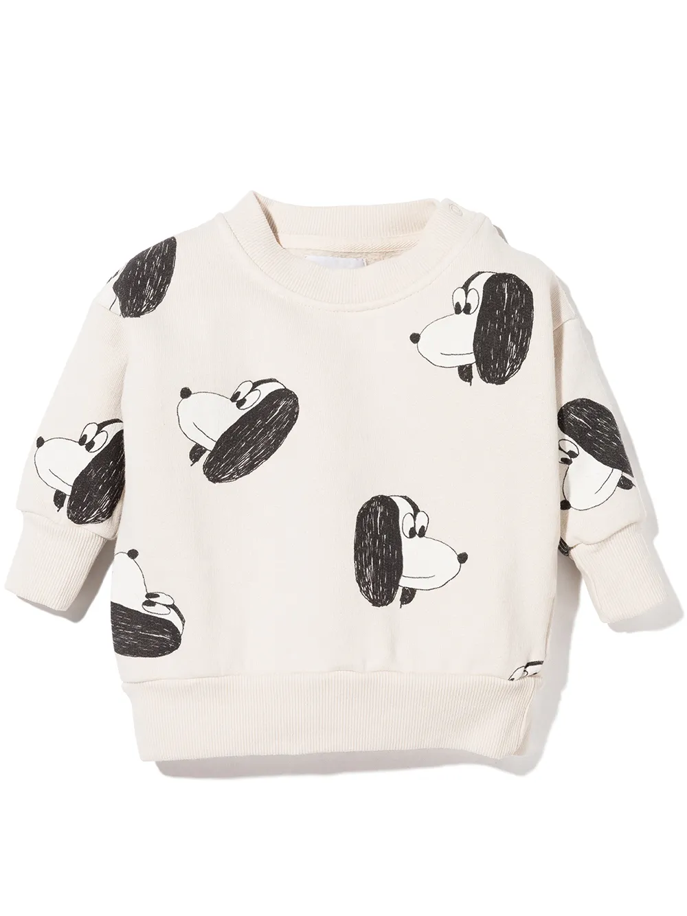 Bobo Choses Sweater met logoprint Beige