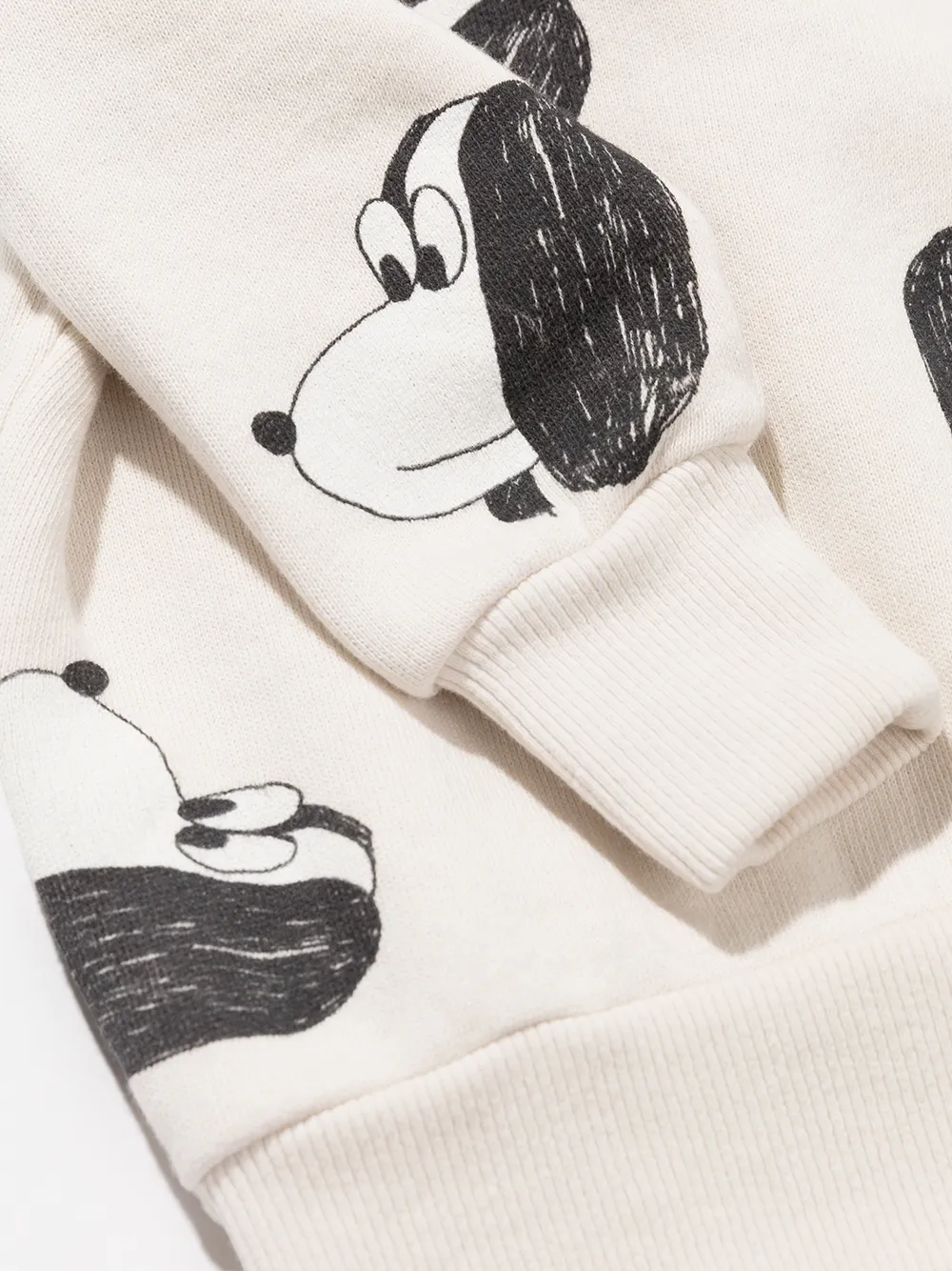Bobo Choses Sweater met logoprint Beige