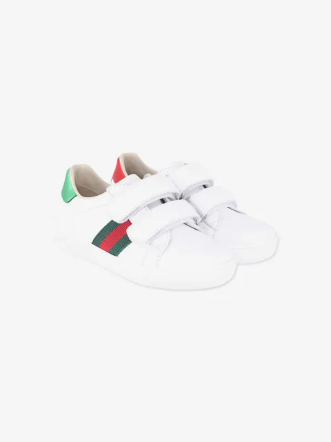 Gucci Kids Ace leather sneakers