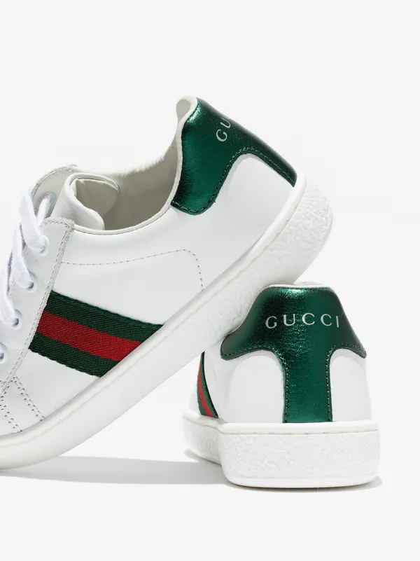 Gucci Kids グッチ・キッズ ニュー エース スニーカー - FARFETCH